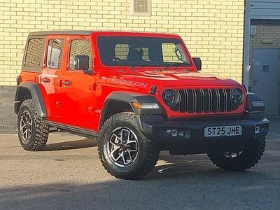 Clear coat metallic granite crystal New 2025 Jeep Wrangler Rubicon SUV | £52,998