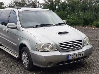Used Kia Sedona LX 143 HP (105 kW) 2003 Silver MPV