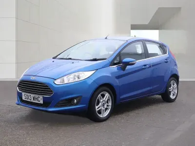 Used Ford Fiesta Zetec 82 HP (60 kW) 2013 Blue Hatchback