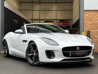 White Used 2018 Jaguar F-Type S Cabriolet | £35,995 (A bit pricey)