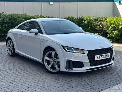 Used Audi TT S-Line 2024 White Coupe