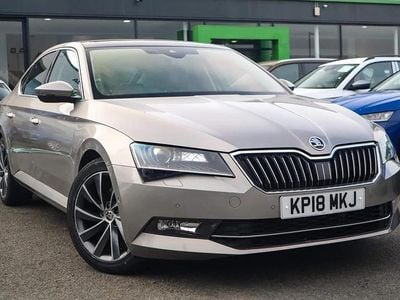 Used Skoda Superb 220 HP (161 kW) 2018 Beige Hatchback
