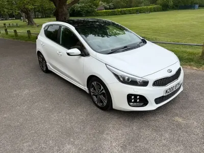 Używany Kia Ceed GT-Line S 136 KM (100 kW) 2018 Biały Hatchback