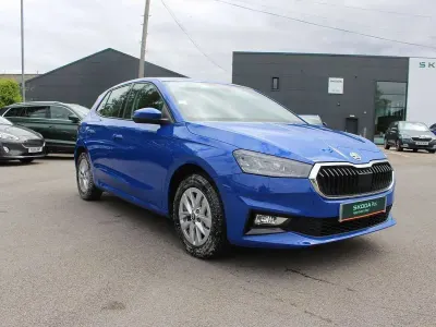 Neu Skoda Fabia SE 59 PS (43 kW) 2025 Blau Kleinwagen