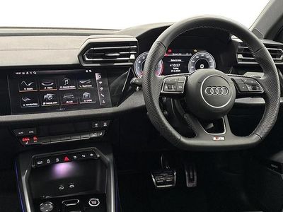 Used Audi A3 Black Edition 150 HP (110 kW) 2025 Blue Hatchback