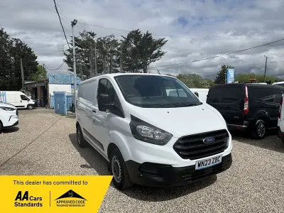Used Ford Transit Custom 105 HP (77 kW) 2023 White Van