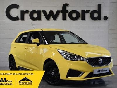 Used MG MG3 Exclusive 106 HP (77 kW) 2022 Yellow Hatchback