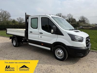 Used Ford Transit 130 HP (95 kW) 2022 White Cabriolet