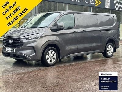 Grey Used 2024 Ford Transit Custom Limited Van | £24,990 (Super price)