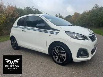 Used Peugeot 108 Collection 2017 White Hatchback