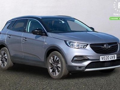 Used Vauxhall Grandland X SRi 131 HP (96 kW) 2020 Grey SUV