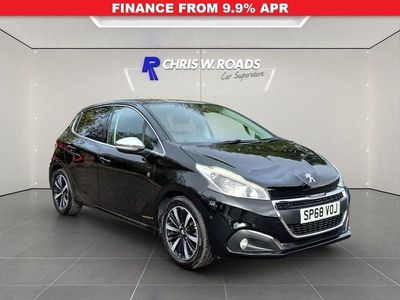Black Used 2018 Peugeot 208 S Hatchback | £7,750 (Fair price)