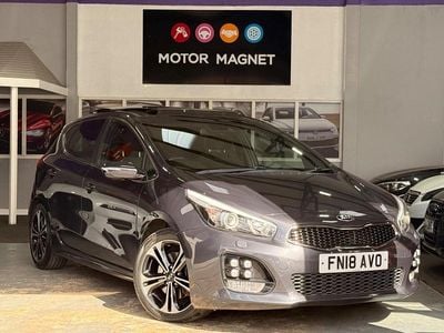 Used Kia Ceed GT-Line S 134 HP (98 kW) 2018 Silver Hatchback