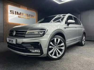 Used VW Tiguan R-line 150 HP (110 kW) 2017 Silver SUV