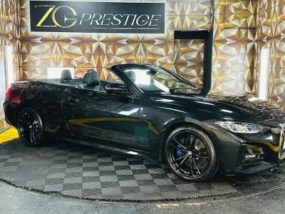 Used BMW 430 Cabriolet M Sport 286 HP (210 kW) 2021 Black Cabriolet