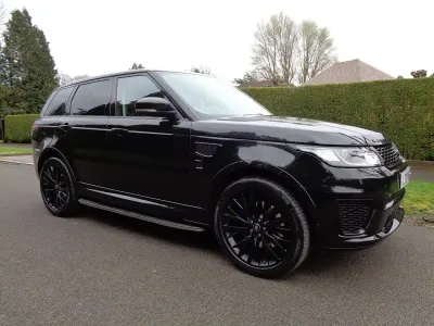Używany Land Rover Range Rover Sport SVR 2017 Czarny SUV