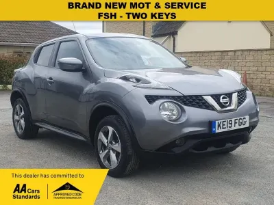 Used Nissan Juke Acenta 112 HP (82 kW) 2019 Grey SUV