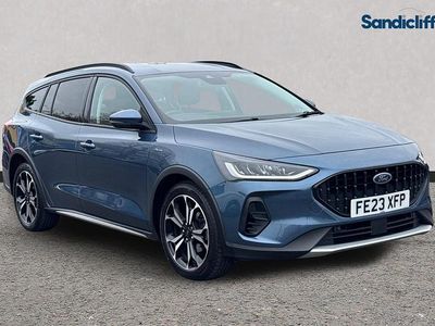 Used Ford Focus Active X 125 HP (91 kW) 2023 Blue Estate