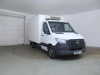 Begagnad Mercedes Sprinter Progressive 2021 Vit Van