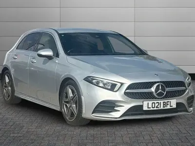 Used Mercedes A180 Executive 136 HP (100 kW) 2021 Silver Hatchback