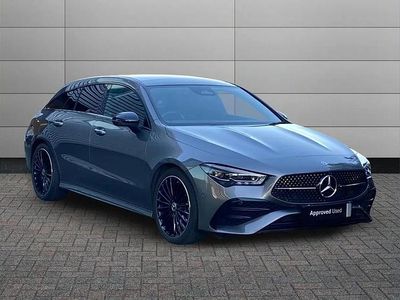 Grey Used 2024 Mercedes CLA220 Shooting Brake AMG Line Premium Plus Estate | £31,950 (A bit pricey)