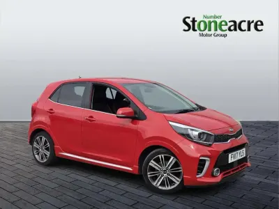 Used Kia Picanto GT-Line 66 HP (48 kW) 2017 Red Hatchback