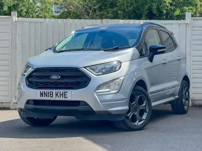 Used Ford Ecosport ST-Line 140 HP (102 kW) 2018 Silver SUV