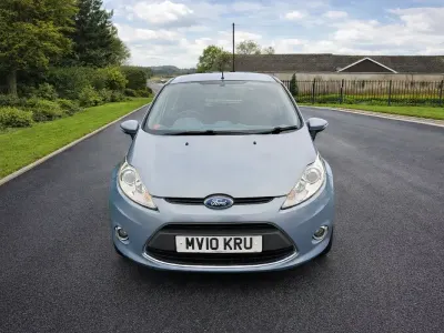 Used Ford Fiesta Zetec 96 HP (70 kW) 2010 Blue Hatchback