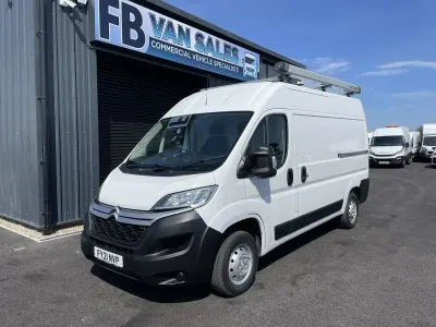 Used Citroën Relay 140 HP (102 kW) 2021 White Van