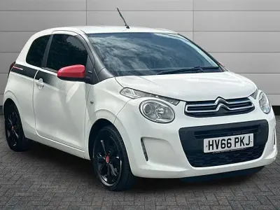 Used Citroën C1 Furio 68 HP (50 kW) 2017 White Hatchback