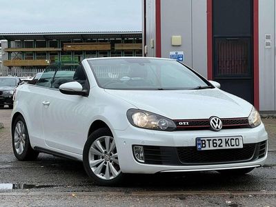 Used VW Golf Cabriolet GTI 210 HP (154 kW) 2012 White Cabriolet