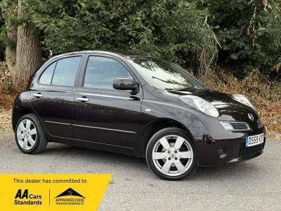 Used Nissan Micra Acenta 80 HP (58 kW) 2010 Black Hatchback