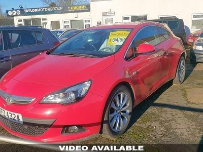 Used Vauxhall Astra GTC Sport 108 HP (79 kW) 2014 Red Hatchback