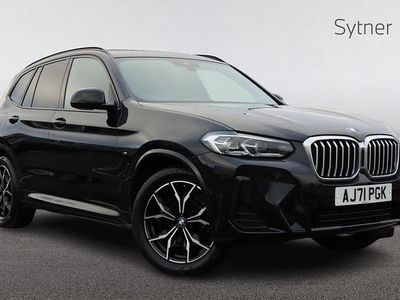 Black Used 2022 BMW X3 M Sport SUV | £30,500 (Fair price)