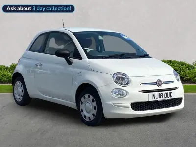 Gebraucht Fiat 500 Pop 69 PS (50 kW) 2018 Weiß Kleinwagen