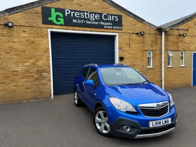 Used Vauxhall Mokka S 140 HP (102 kW) 2014 Blue SUV
