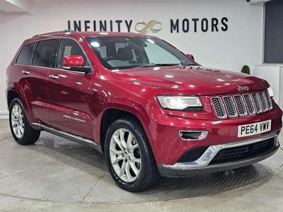 Red Used 2015 Jeep Grand Cherokee Summit SUV | £13,850 (Fair price)