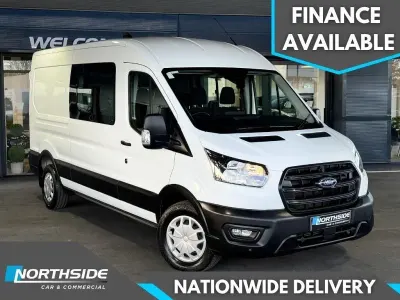 Used Ford Transit Trend 130 HP (95 kW) 2024 White Van