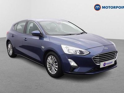 Used Ford Focus Titanium 2018 Blue Hatchback