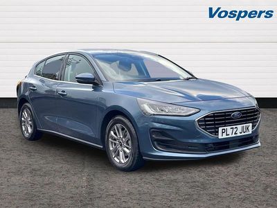 Used Ford Focus Titanium 125 HP (91 kW) 2023 Blue Hatchback