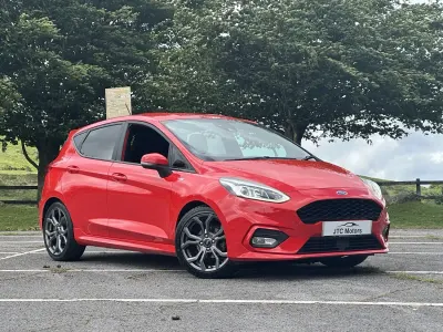 Used Ford Fiesta ST-Line 100 HP (73 kW) 2018 Red Hatchback