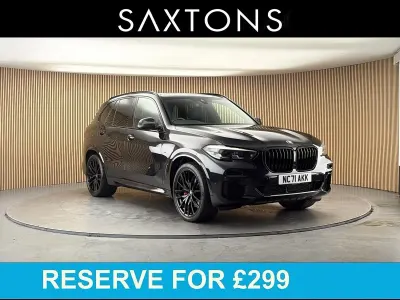 Used BMW X5 M Sport 340 HP (250 kW) 2021 Sapphire black SUV