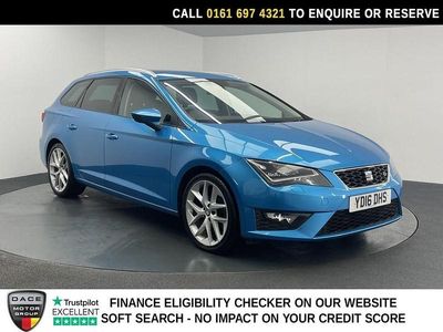 Used Seat Leon FR Sport 184 HP (135 kW) 2016 Blue Estate
