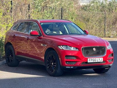 Used Jaguar F-Pace Portfolio 180 HP (132 kW) 2016 Red SUV