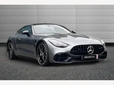 Used Mercedes AMG GT 43 Premium Plus 421 HP (309 kW) 2025 Selenite grey Coupe