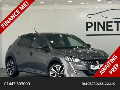 Used Peugeot 208 GT 100 HP (73 kW) 2022 Grey Hatchback