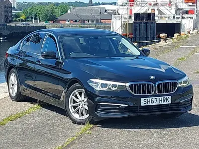 Used BMW 520 Sport Line 190 HP (139 kW) 2017 Black Sedan