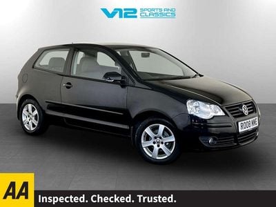 Used VW Polo Match 70 HP (51 kW) 2008 Black Hatchback