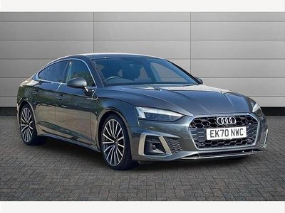 Used Audi A5 Sportback S-Line 190 HP (139 kW) 2020 Grey Hatchback