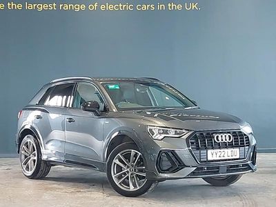 Used Audi Q3 Black Edition 150 HP (110 kW) 2022 Grey SUV